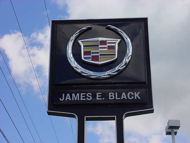 James Black Cadillac Cadillac Sign
